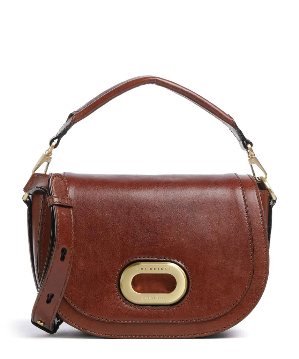 Ilaria Umhängetasche fein genarbtes Rindsleder braun