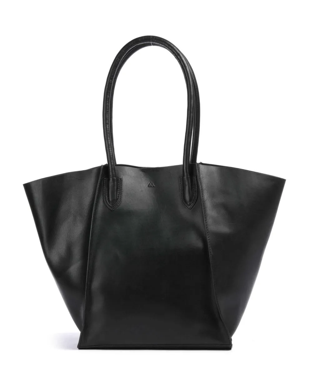 Ilsa Shopper Rindsleder schwarz