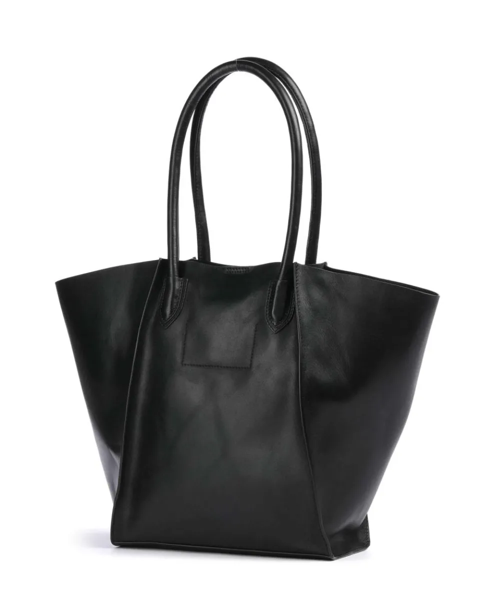 Ilsa Shopper Rindsleder schwarz