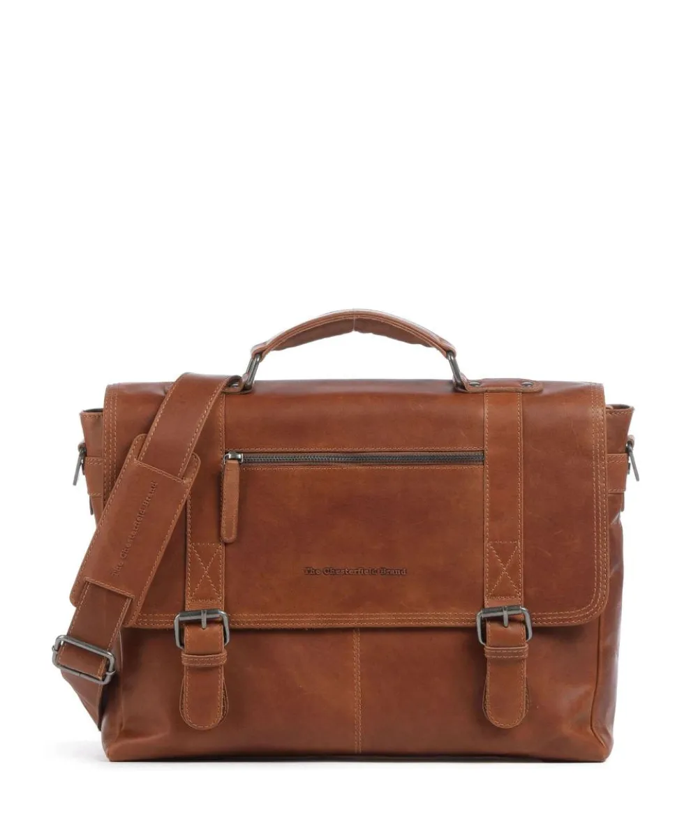 Imperia Aktentasche 15″ Pull-Up Rindsleder cognac