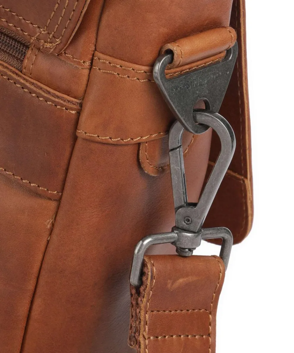 Imperia Aktentasche 15″ Pull-Up Rindsleder cognac