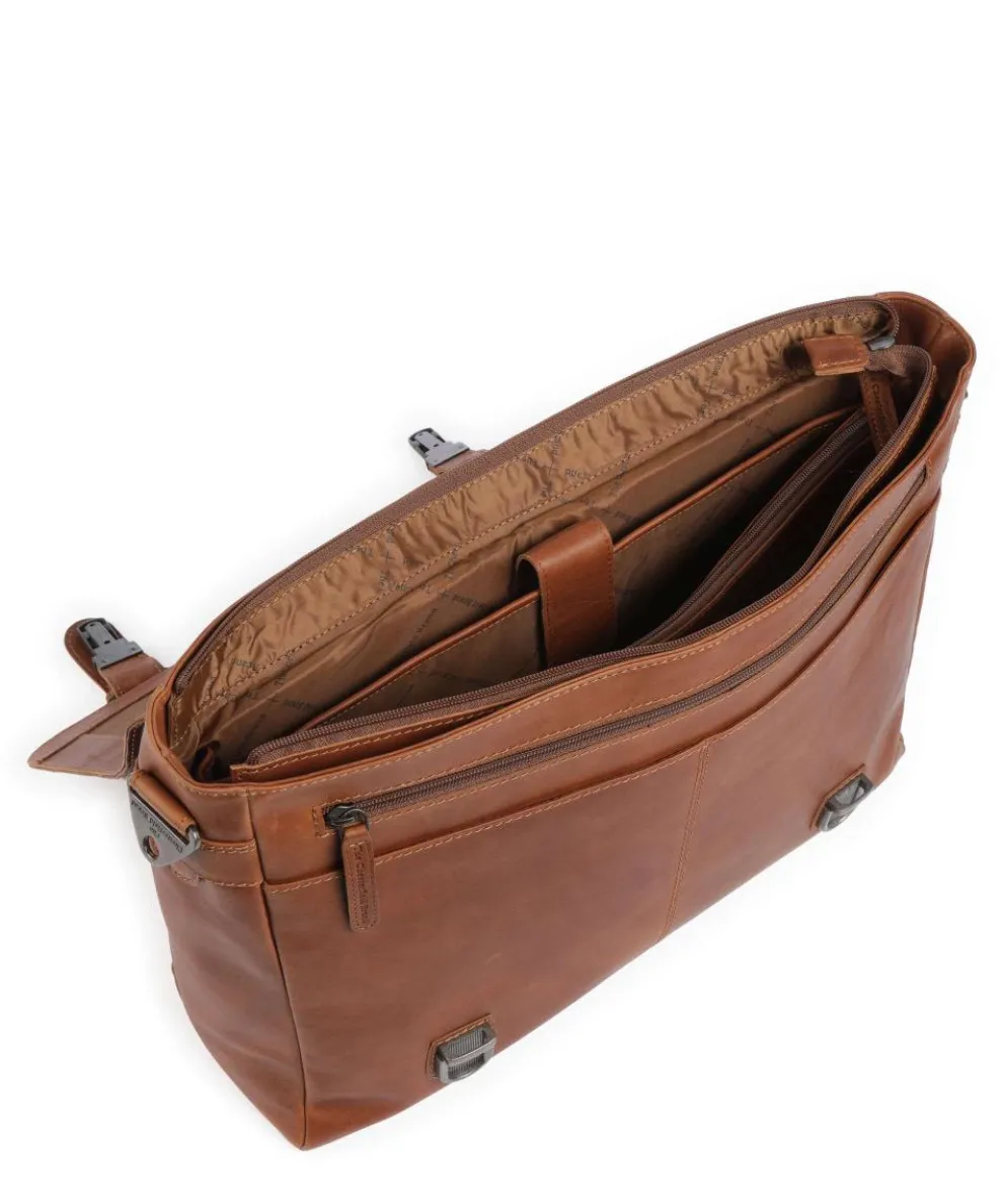 Imperia Aktentasche 15″ Pull-Up Rindsleder cognac