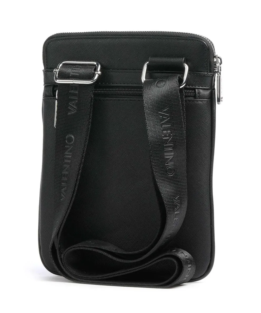 Marnier Umhängetasche Lederimitat schwarz