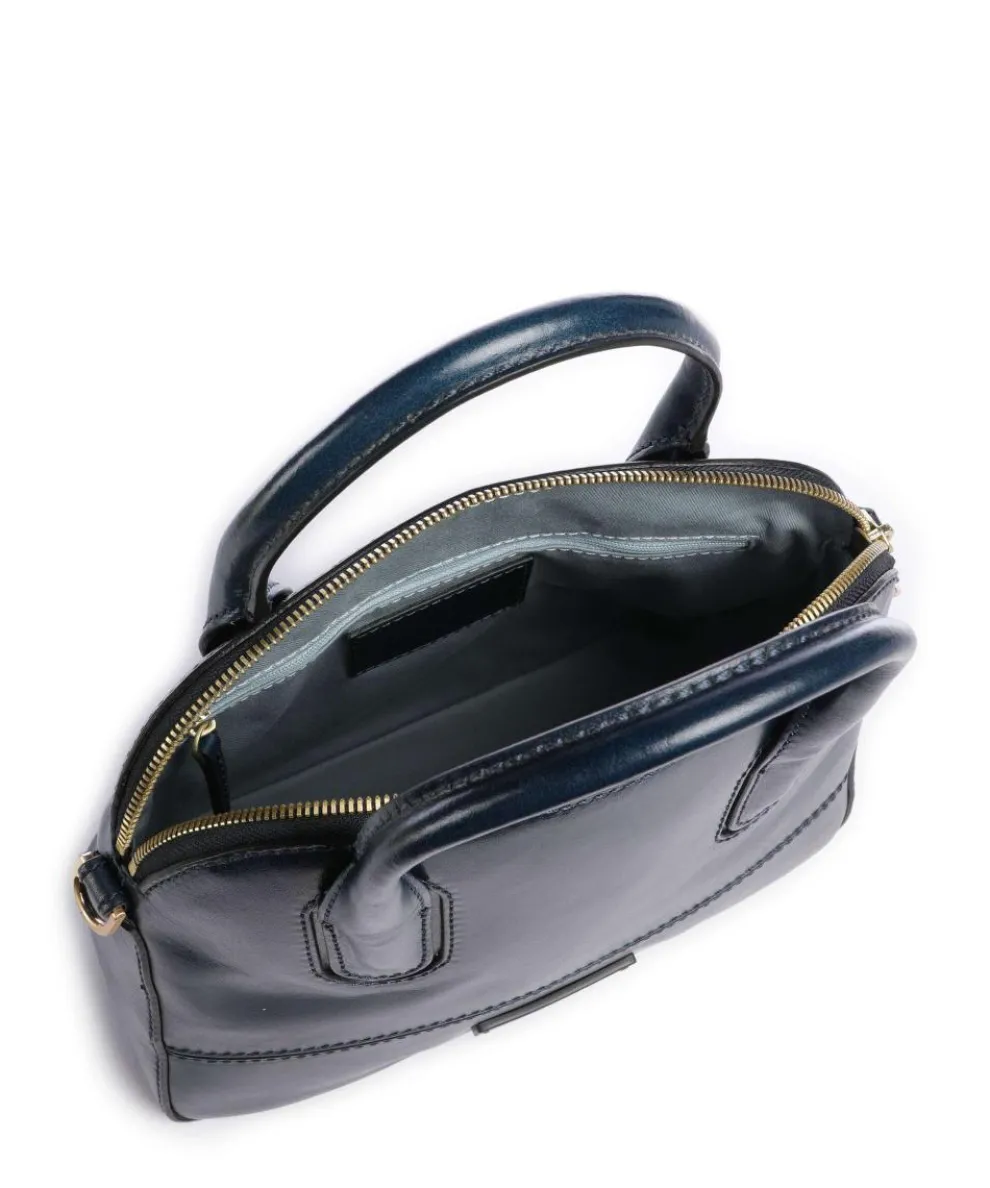 Iolanda Handtasche fein genarbtes Rindsleder dunkelblau