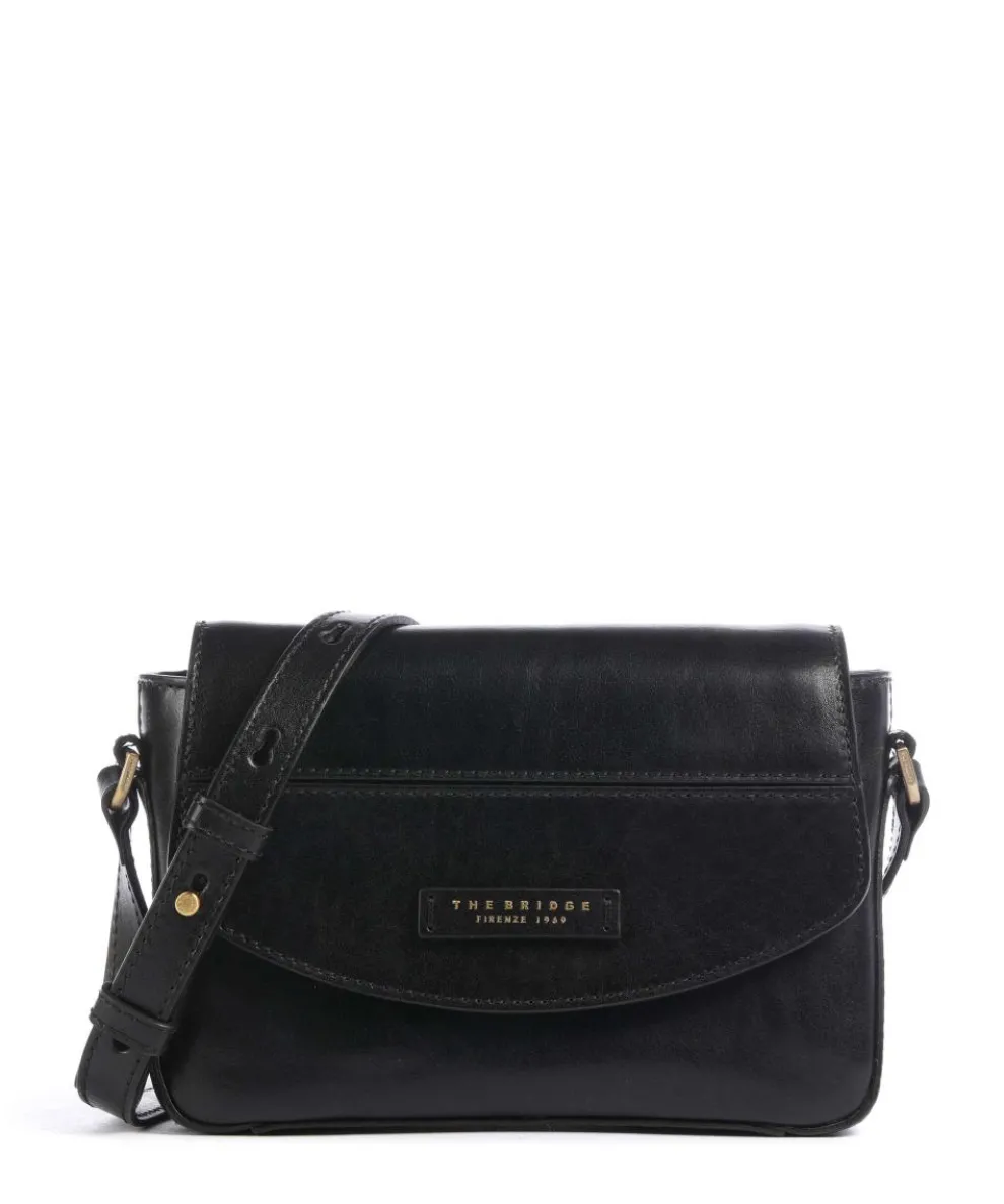 Iolanda Umhängetasche fein genarbtes Rindsleder schwarz