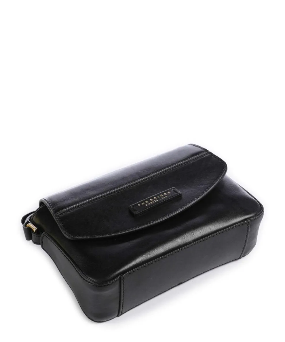 Iolanda Umhängetasche fein genarbtes Rindsleder schwarz