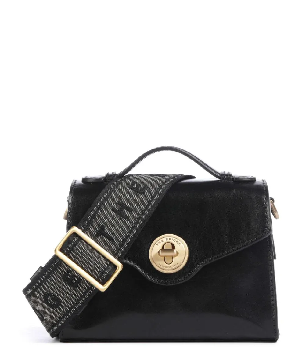 Irene Umhängetasche fein genarbtes Rindsleder schwarz