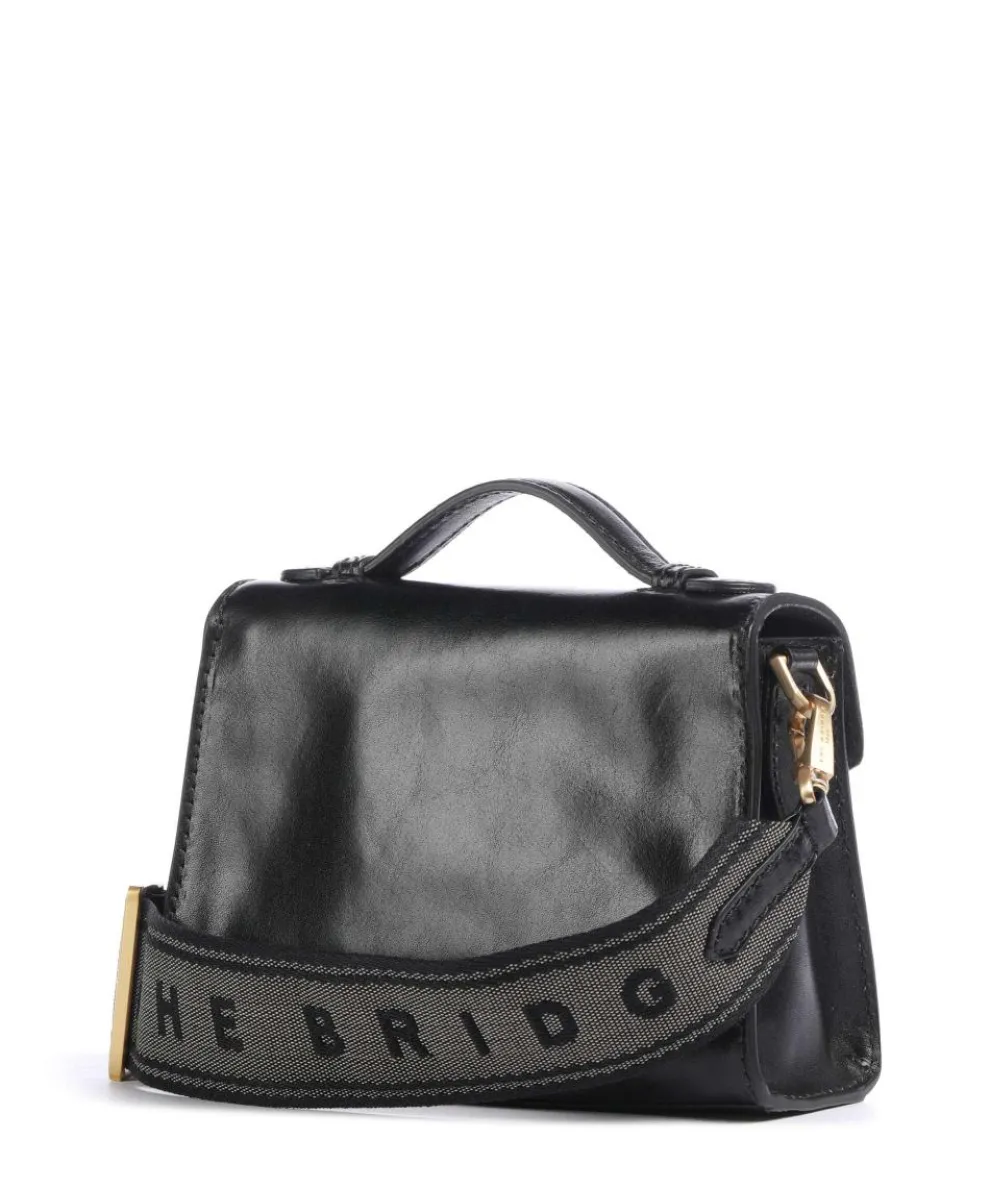 Irene Umhängetasche fein genarbtes Rindsleder schwarz