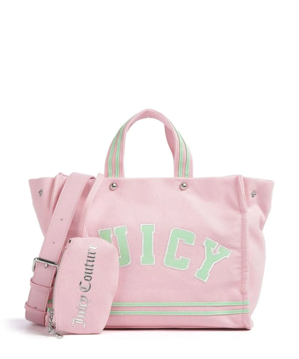 Iris Patch Canvas M Handtasche Canvas rosa