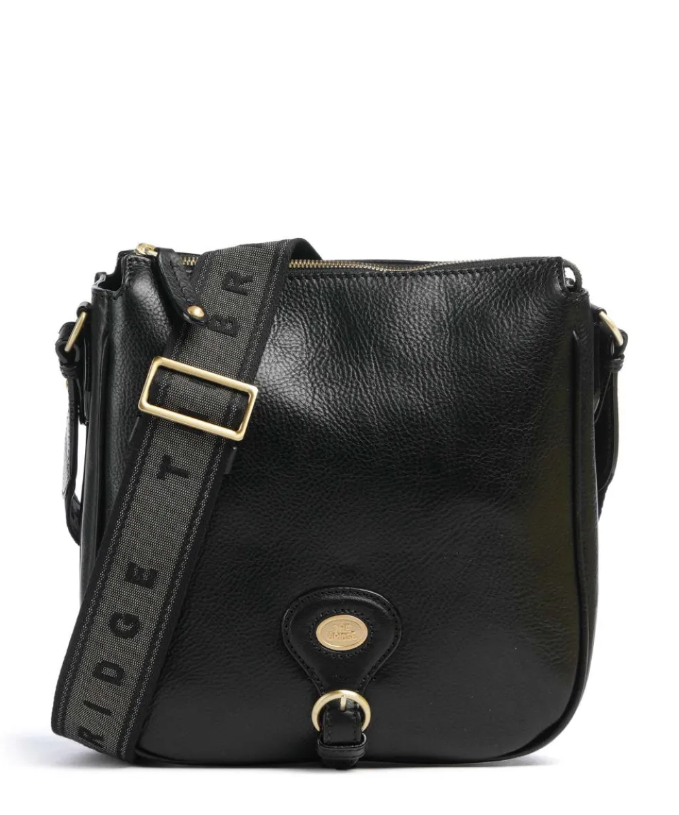 Isadora Umhängetasche genarbtes Rindsleder schwarz