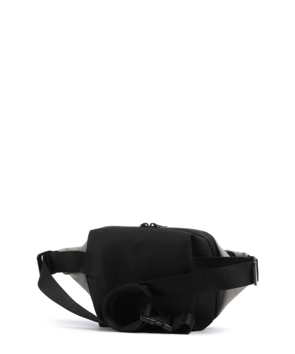 Isarau S Umhängetasche Nylon grau/schwarz