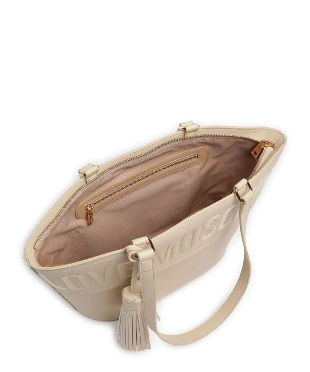 Item Cabas Shopper Lederimitat beige