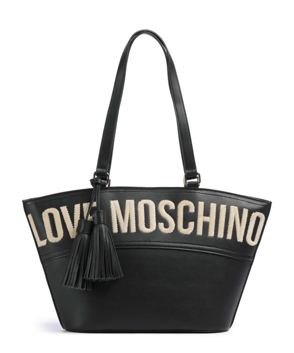 Item Cabas Shopper Lederimitat schwarz