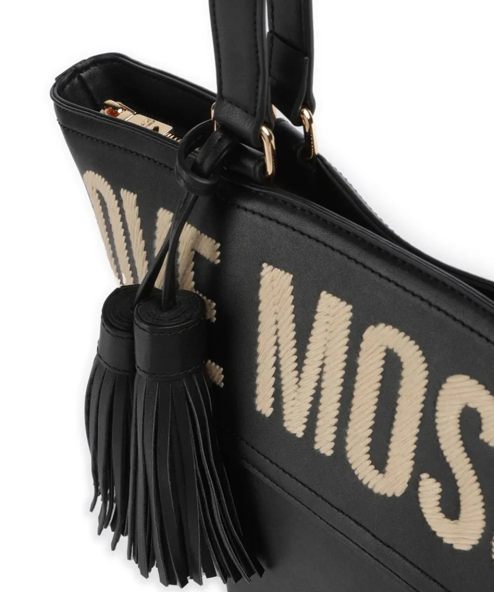 Item Cabas Shopper Lederimitat schwarz