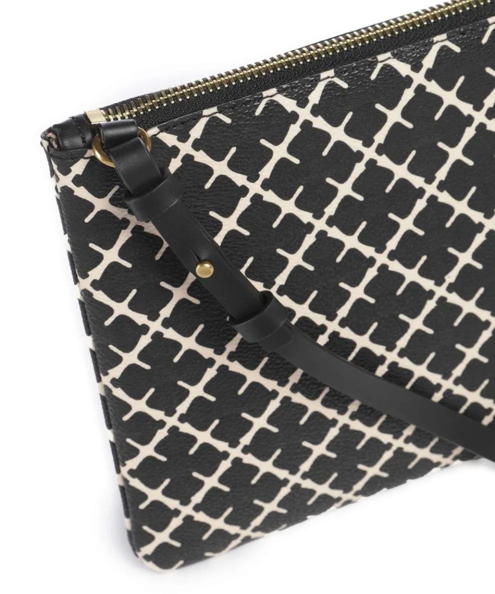 Ivy Umhängetasche Lederimitat schwarz