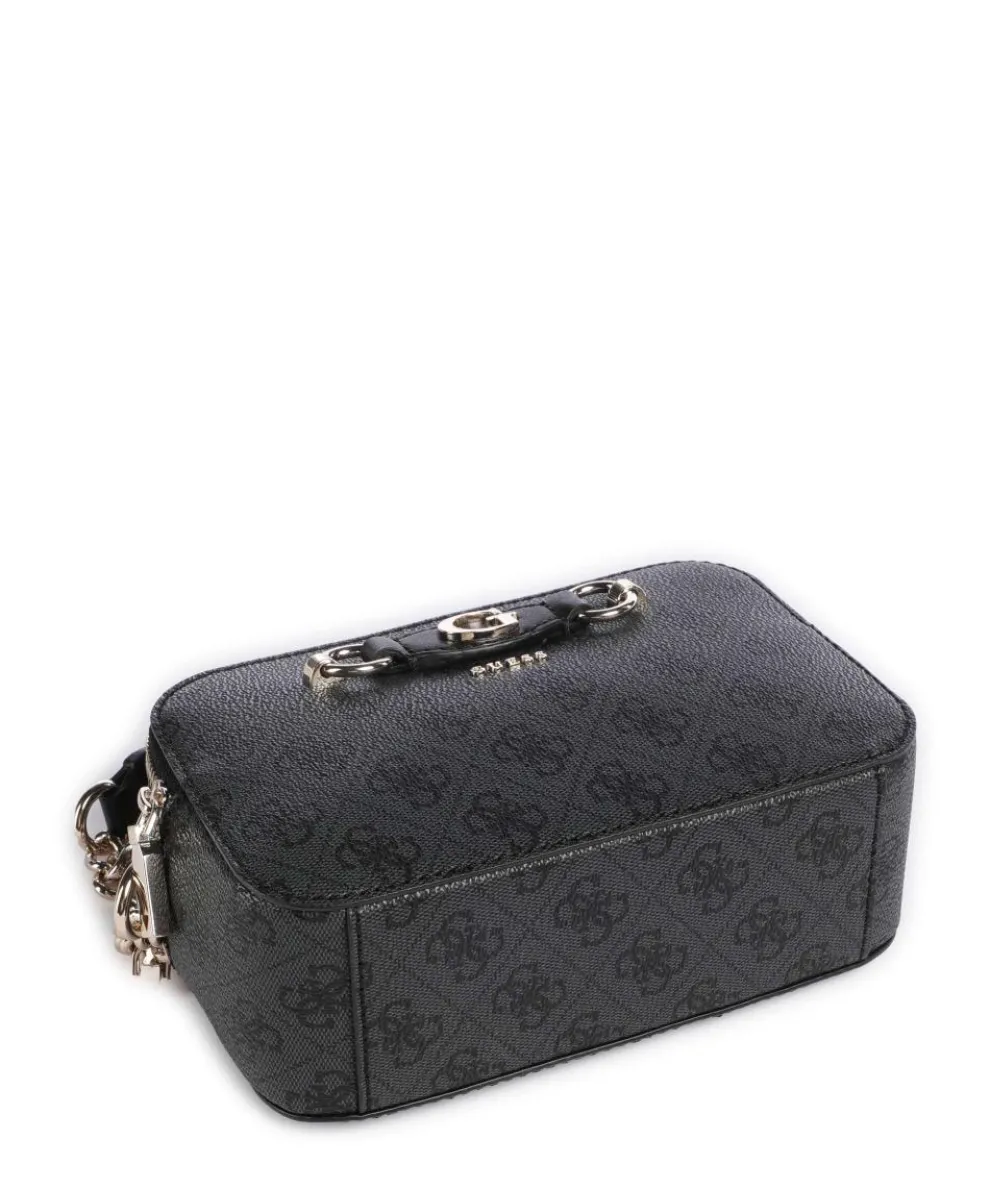 Izzy Umhängetasche Lederimitat anthrazit