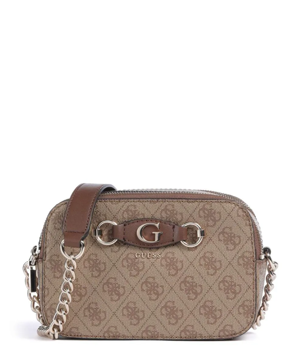 Izzy Umhängetasche Lederimitat braun