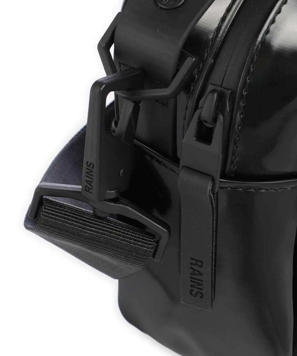 Umhängetasche Polyurethane, Polyester schwarz