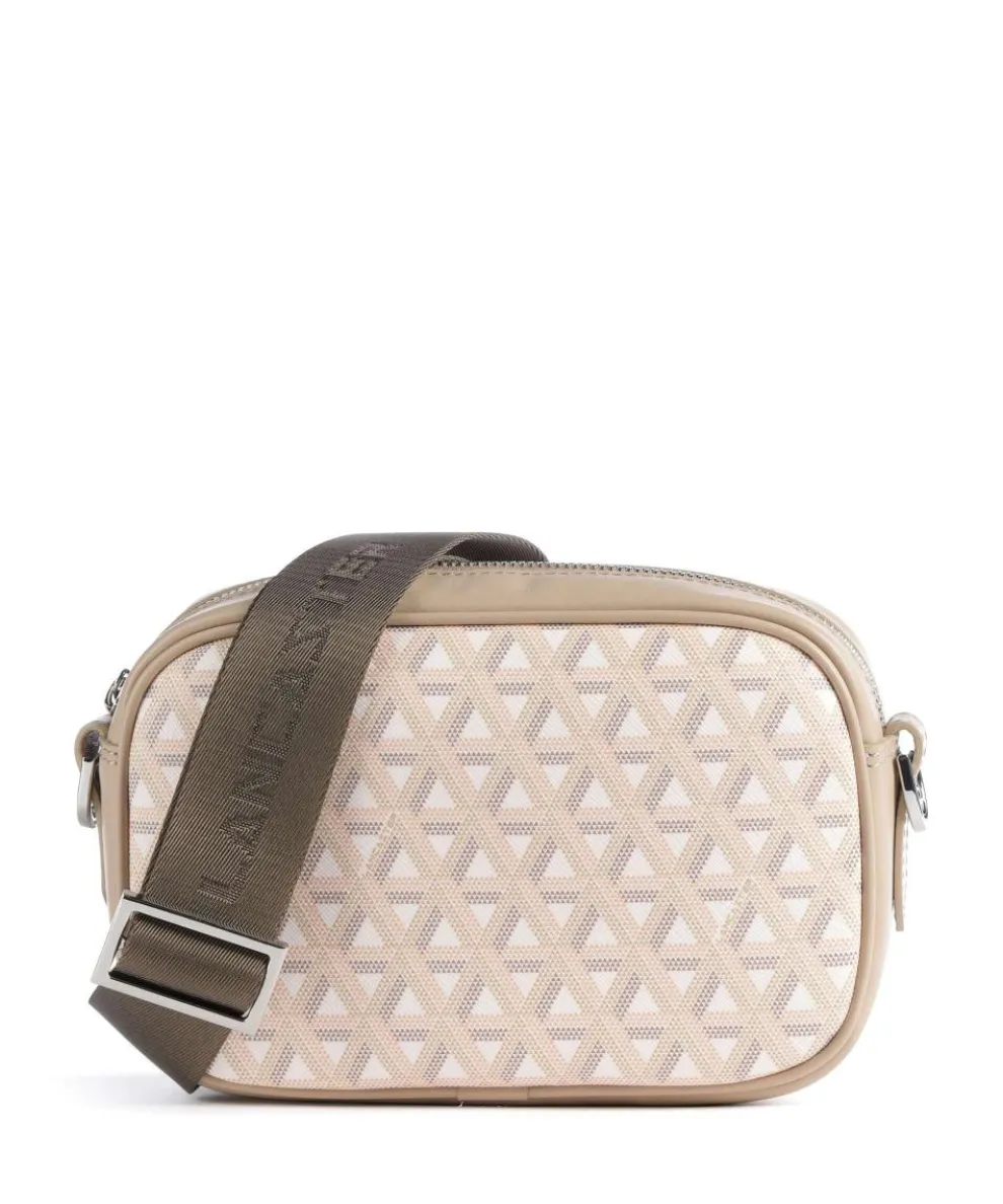 Ikon IT Umhängetasche Lederimitat beige