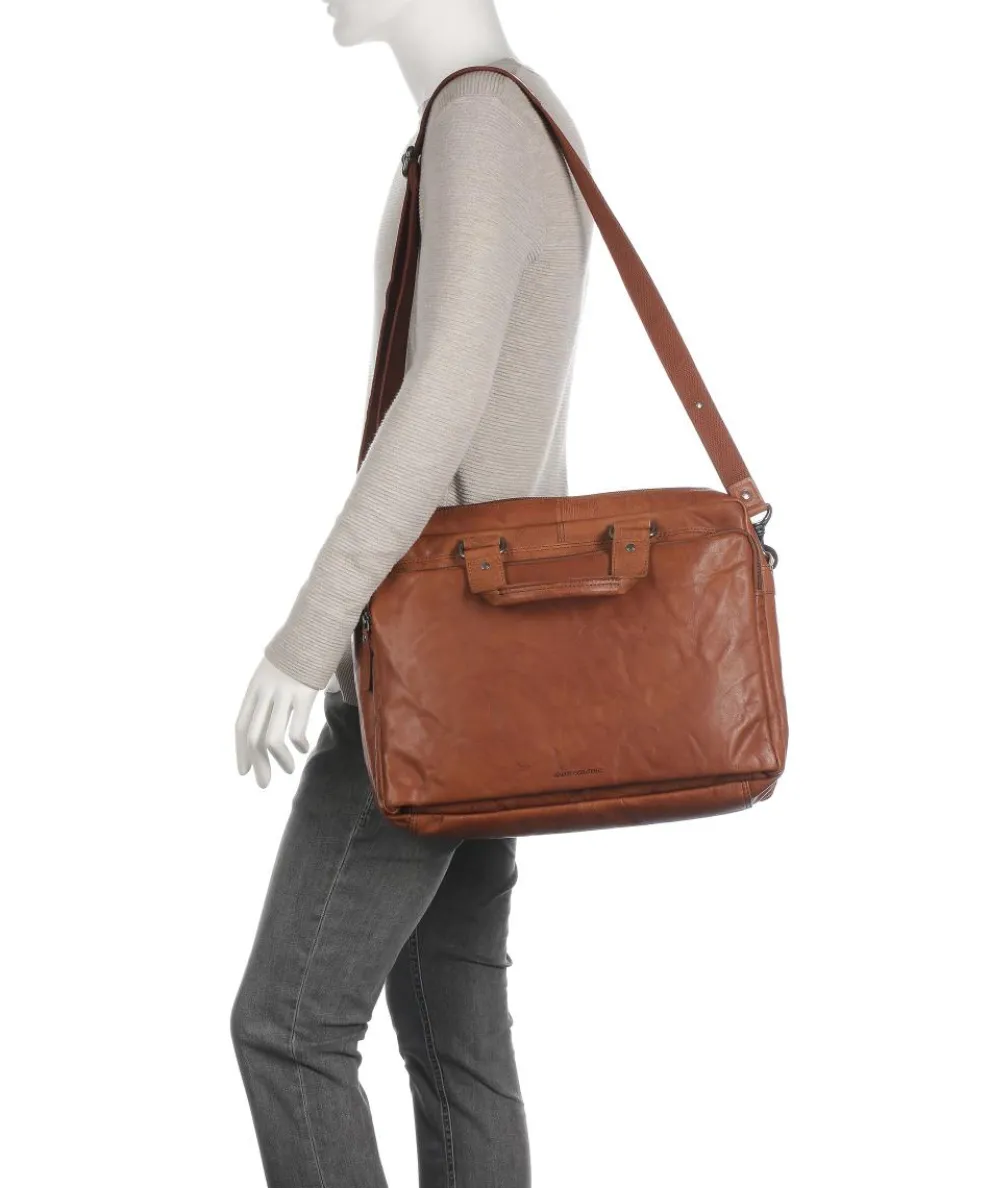 Bronco Aktentasche 15″ Büffelleder cognac