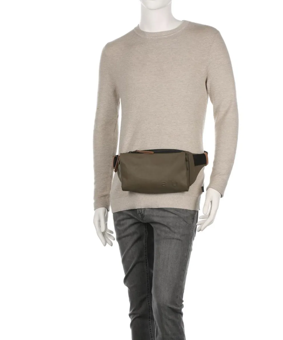 Japan Himeji Gürteltasche Canvas olivgrün