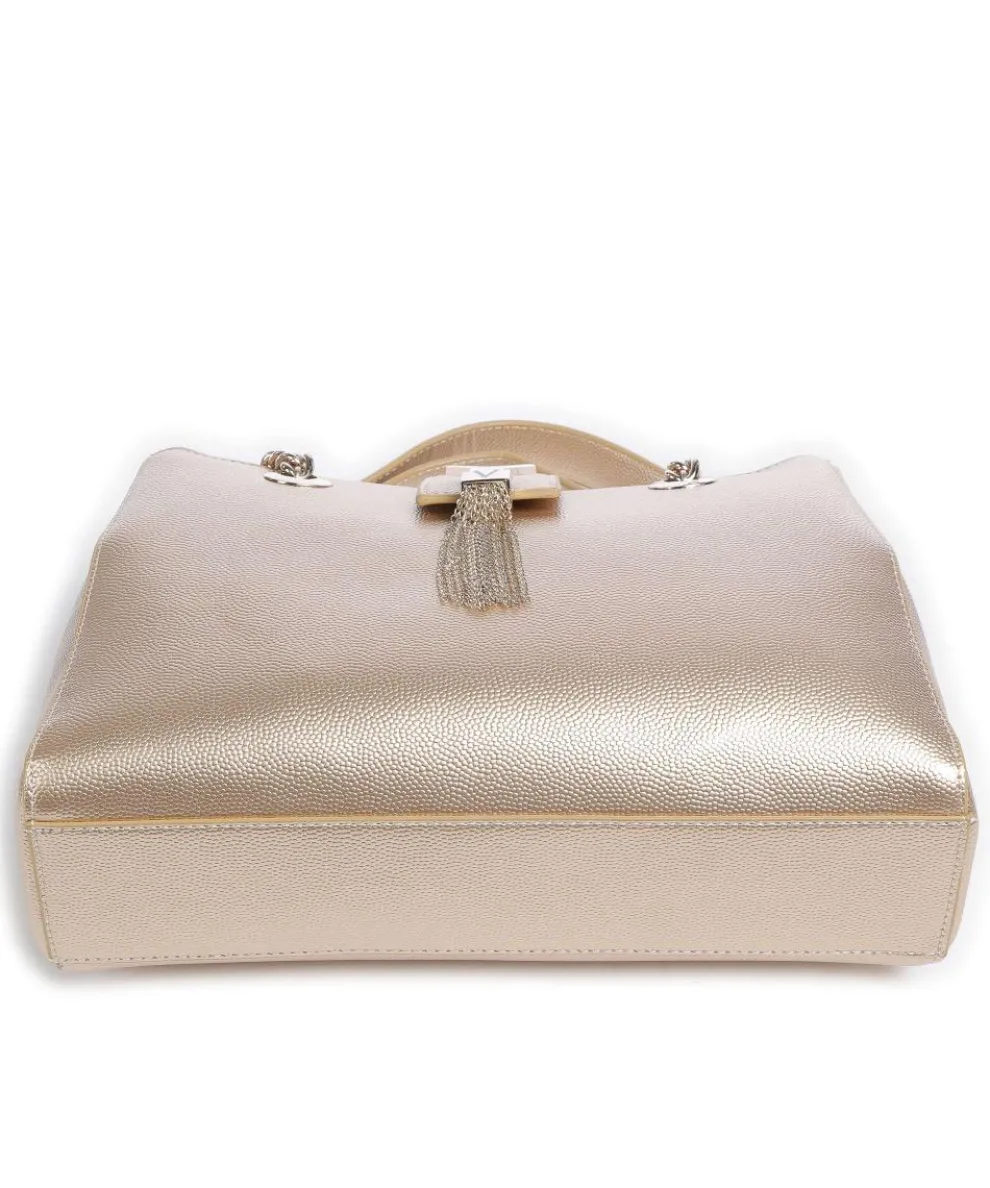 Divina Shopper Lederimitat gold