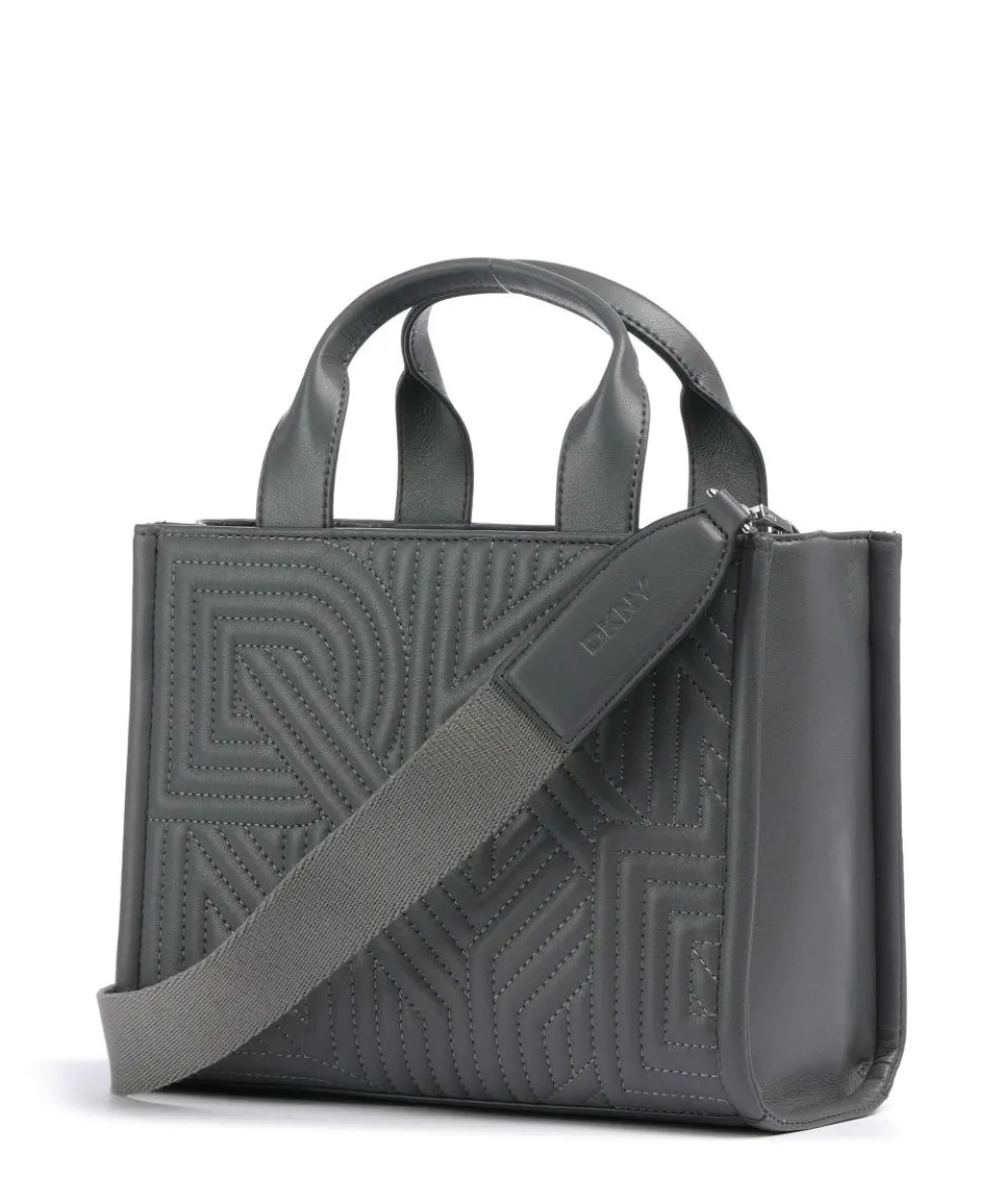 Hadlee Handtasche Lederimitat dunkelgrau