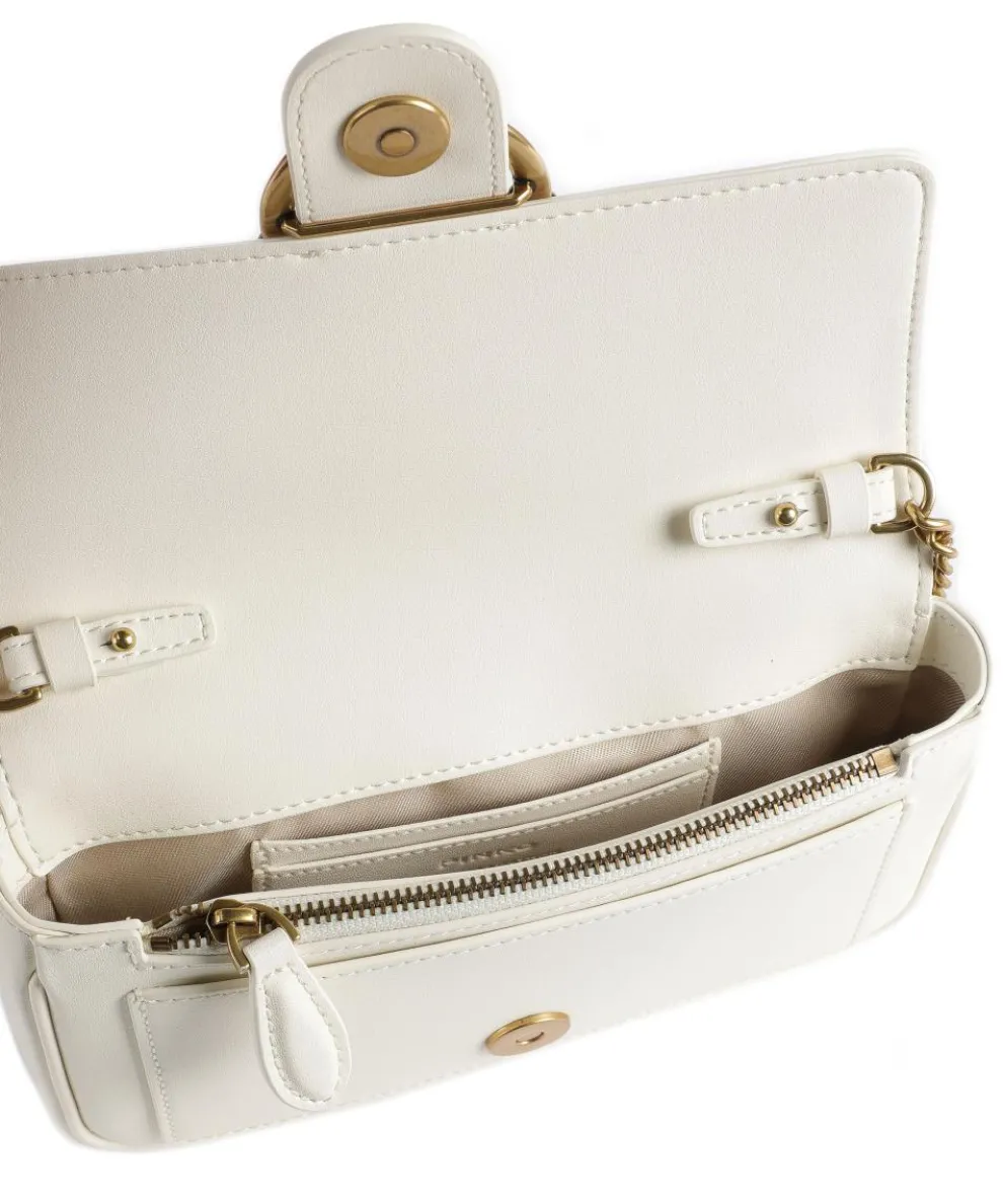 Love One Pocket Geldbörse fein genarbtes Leder elfenbein