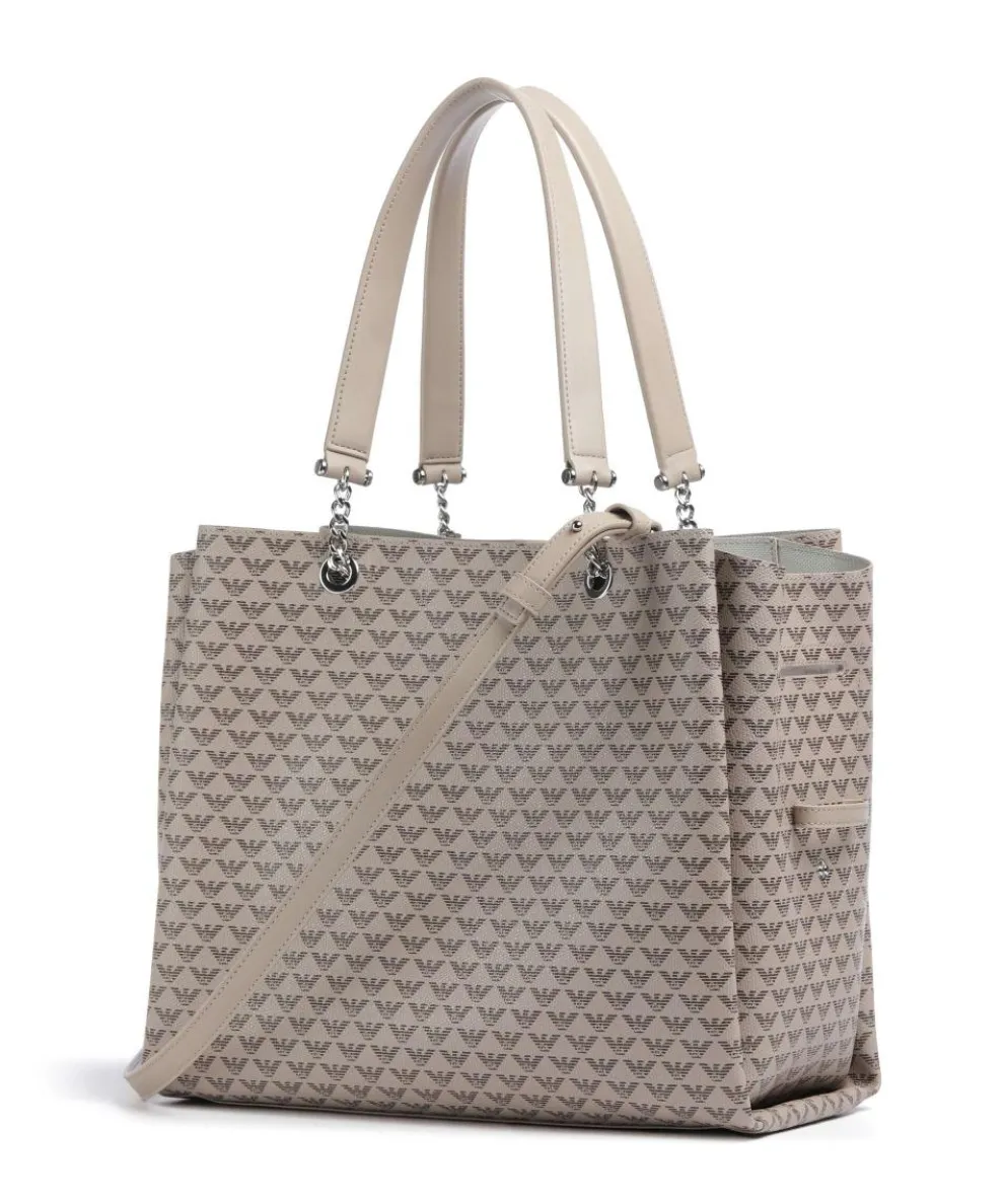 Annie Shopper Lederimitat taupe