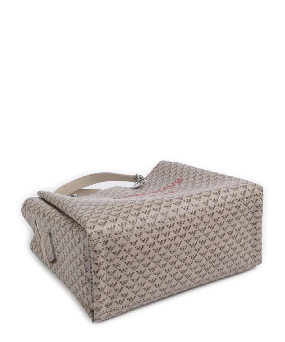Annie Shopper Lederimitat taupe