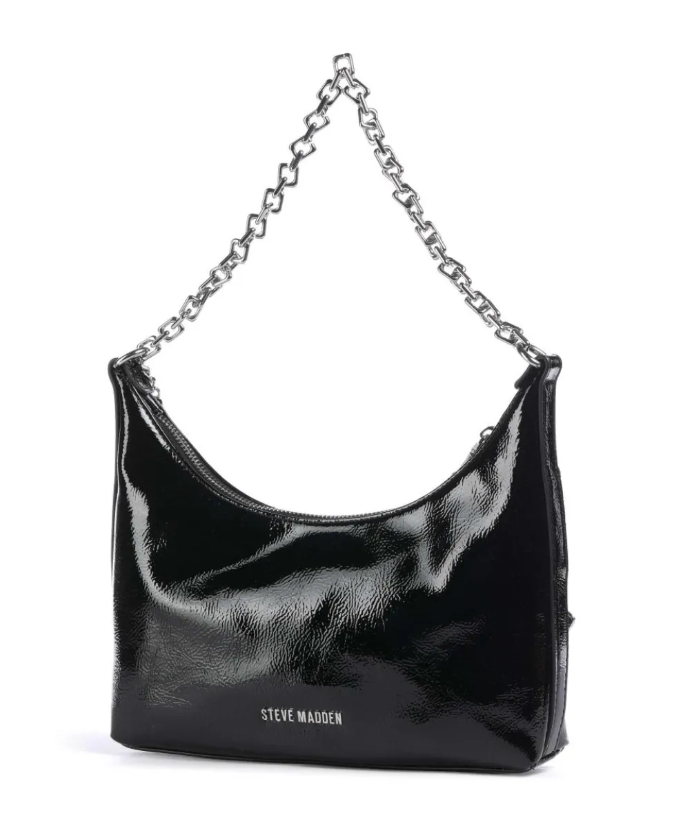 BGRAYA Schultertasche Lederimitat schwarz