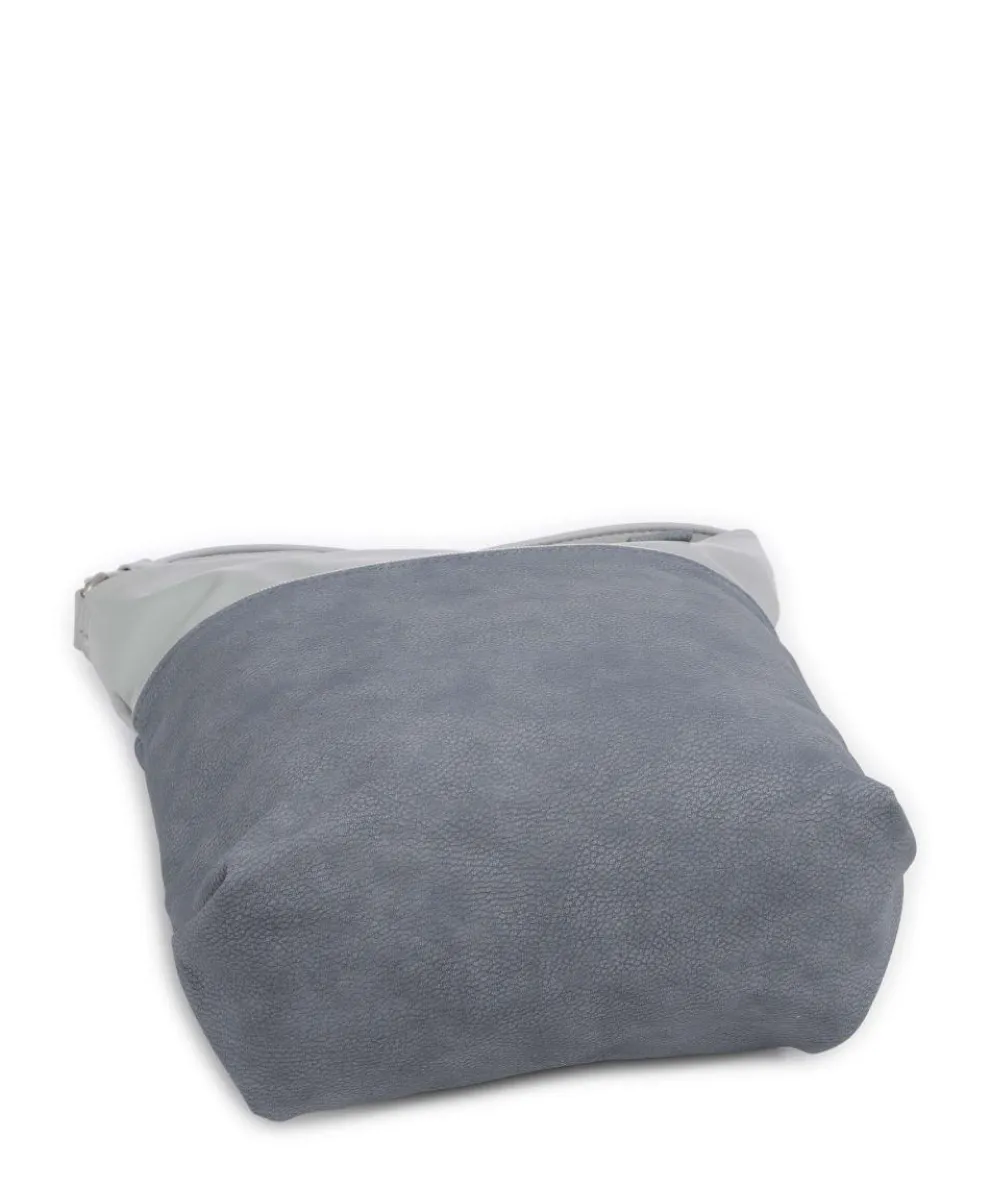 Jana J10 Schultertasche Lederimitat blau