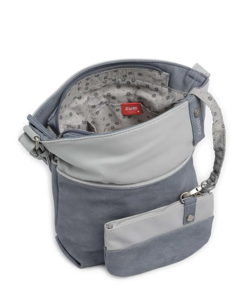 Jana J10 Schultertasche Lederimitat blau