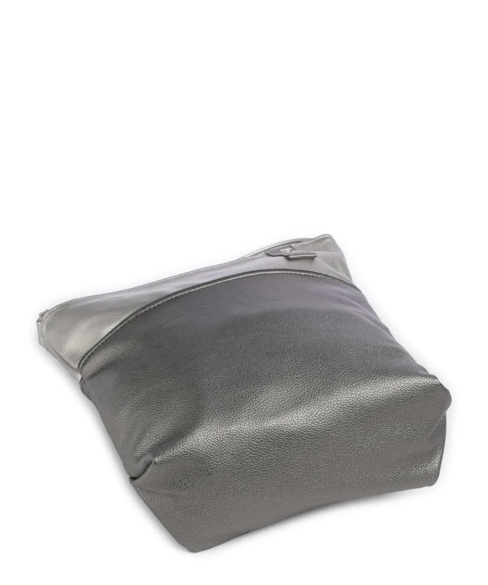 Jana J10 Schultertasche Lederimitat silber