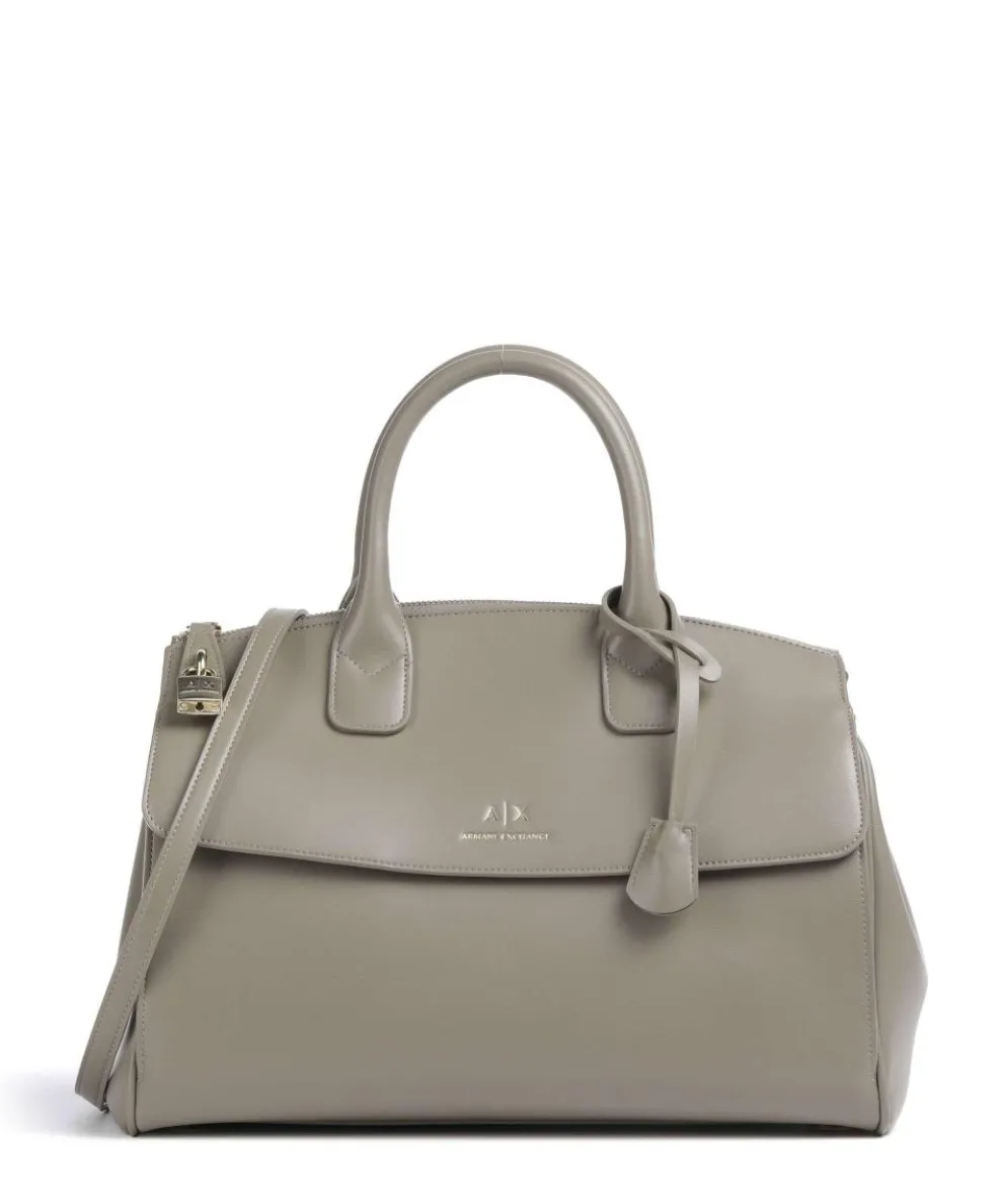 Jane L Handtasche Lederimitat taupe