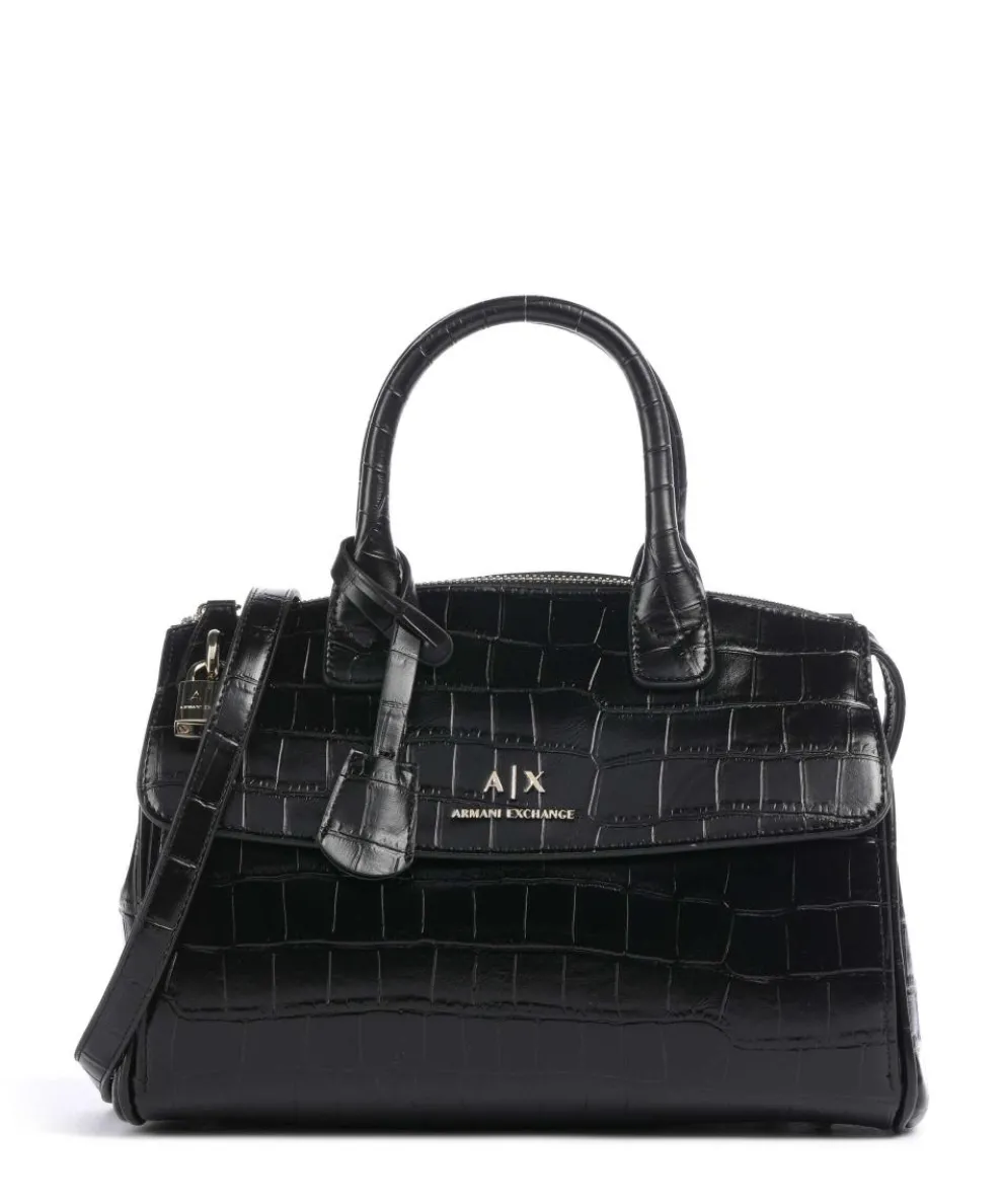 Jane M Handtasche Lederimitat schwarz