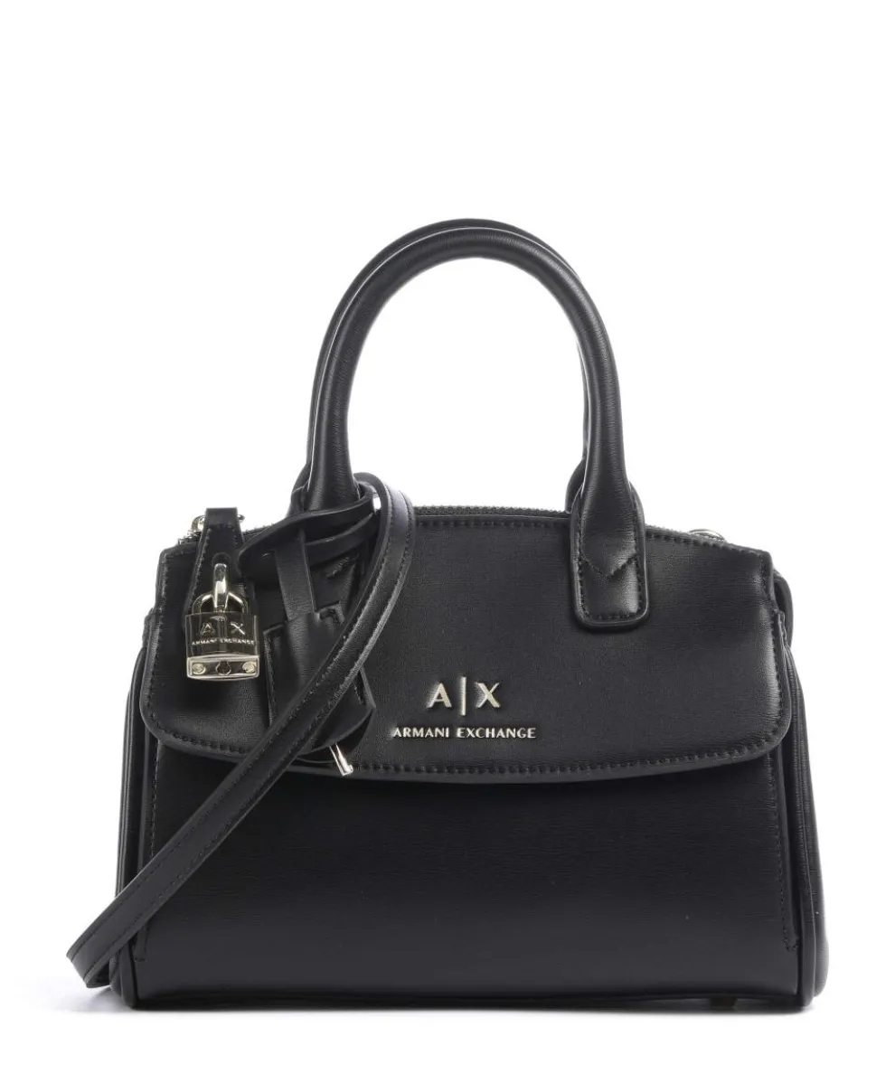 Jane S Handtasche Lederimitat schwarz