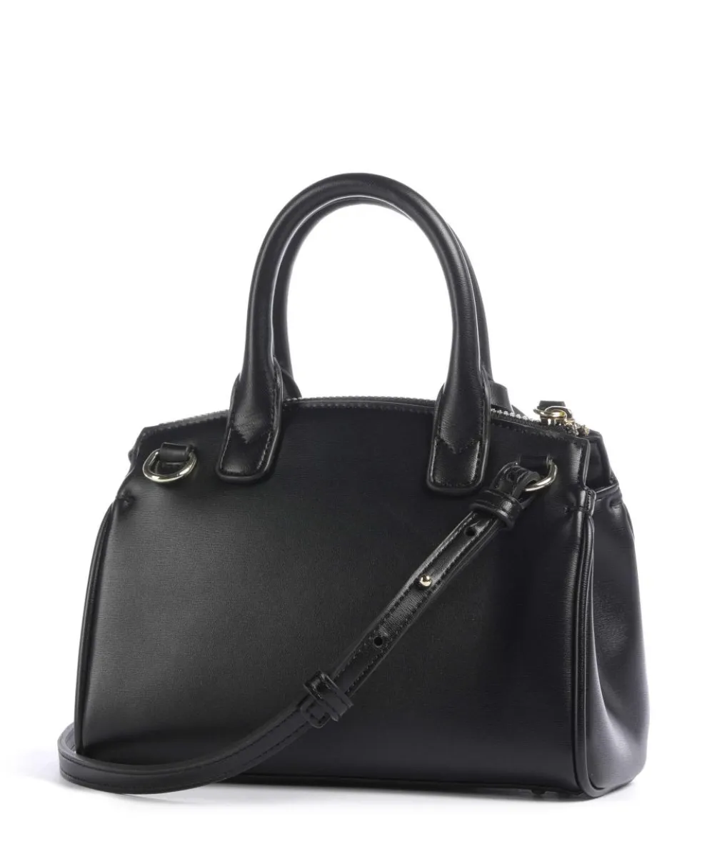 Jane S Handtasche Lederimitat schwarz