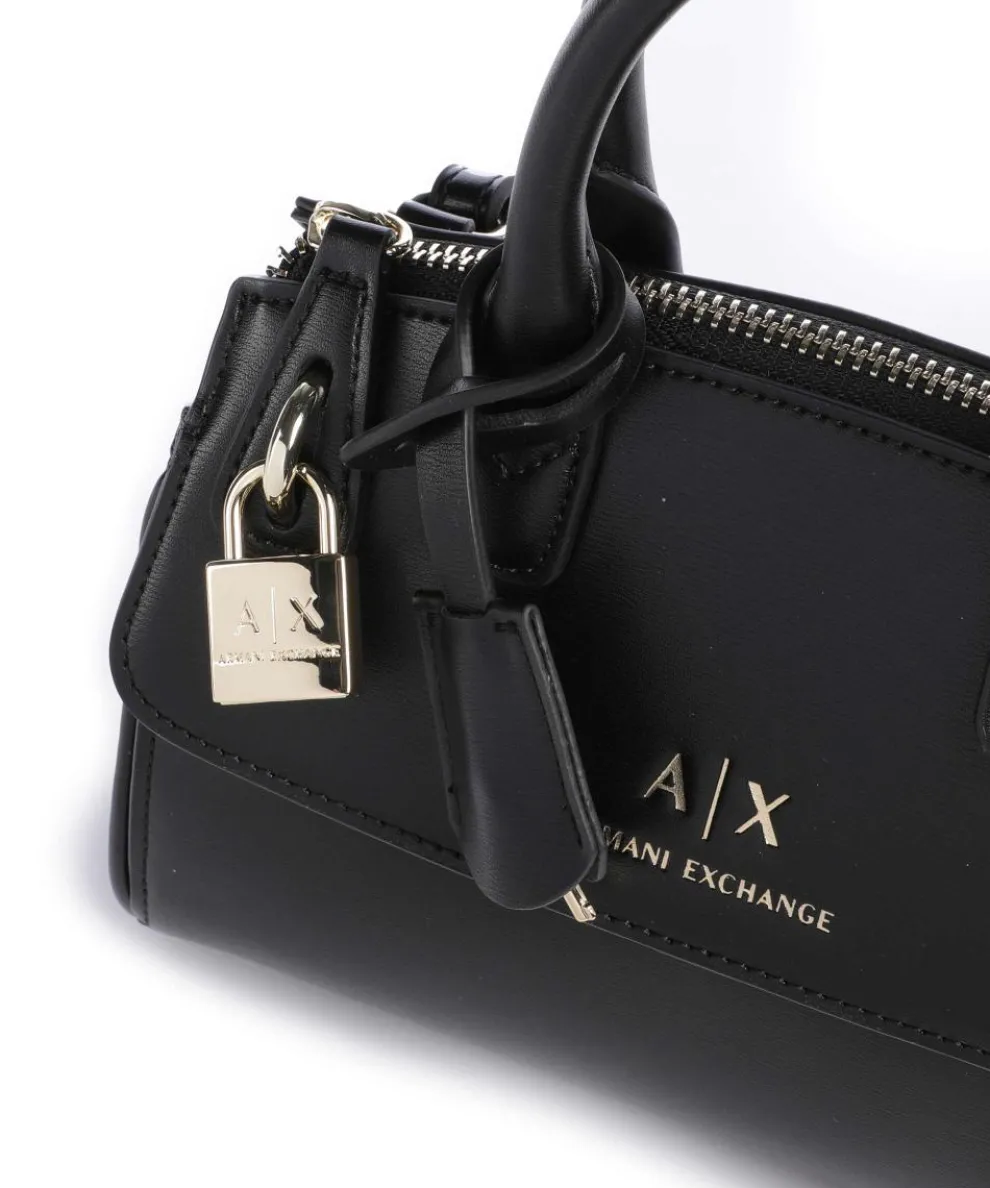 Jane S Handtasche Lederimitat schwarz