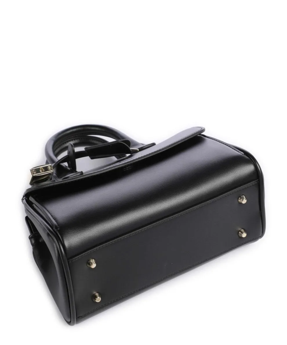 Jane S Handtasche Lederimitat schwarz