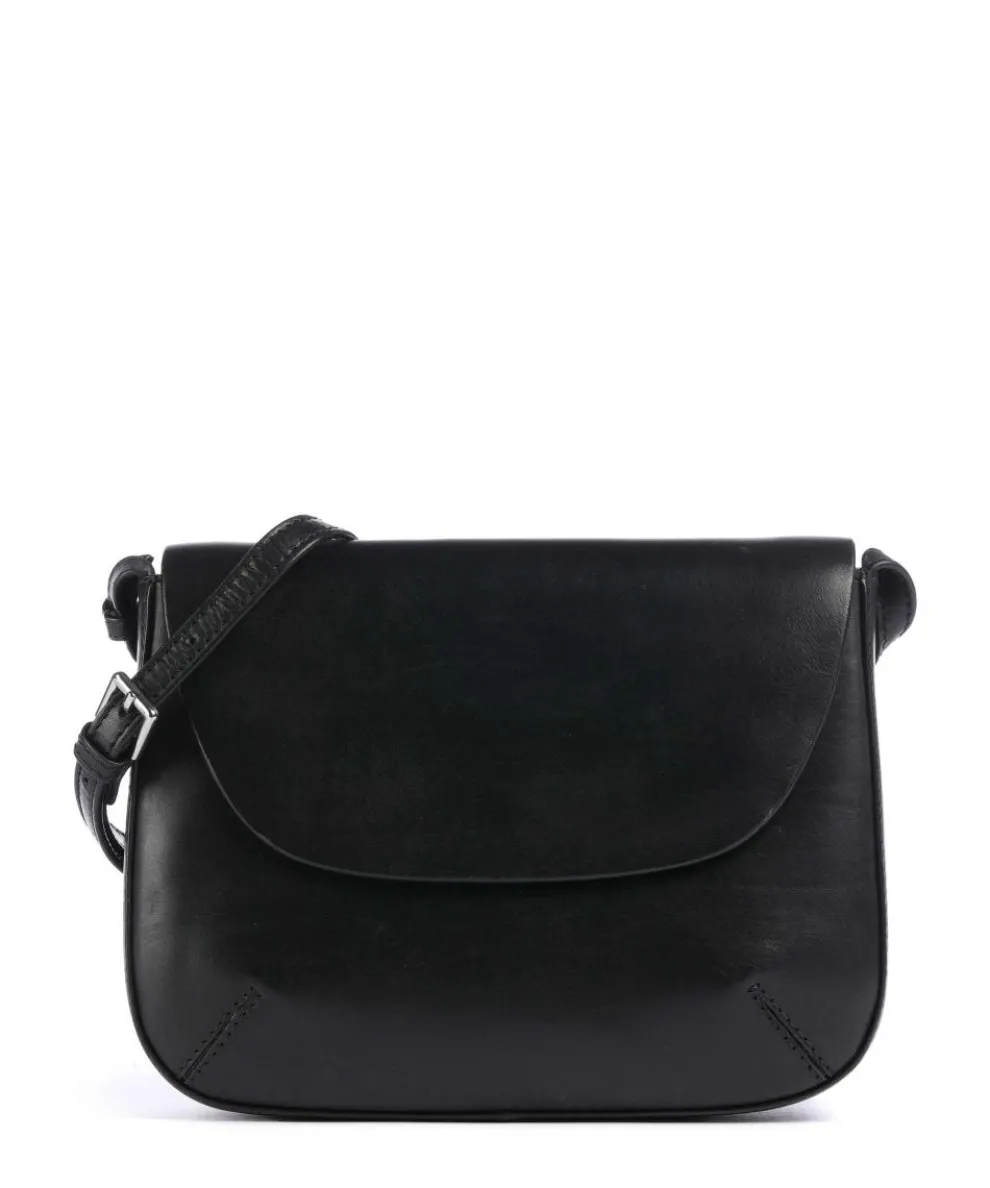 Jane Umhängetasche Rindsleder schwarz