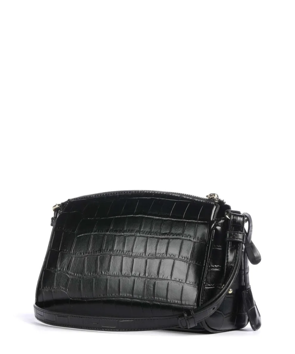 Jane Umhängetasche Lederimitat schwarz