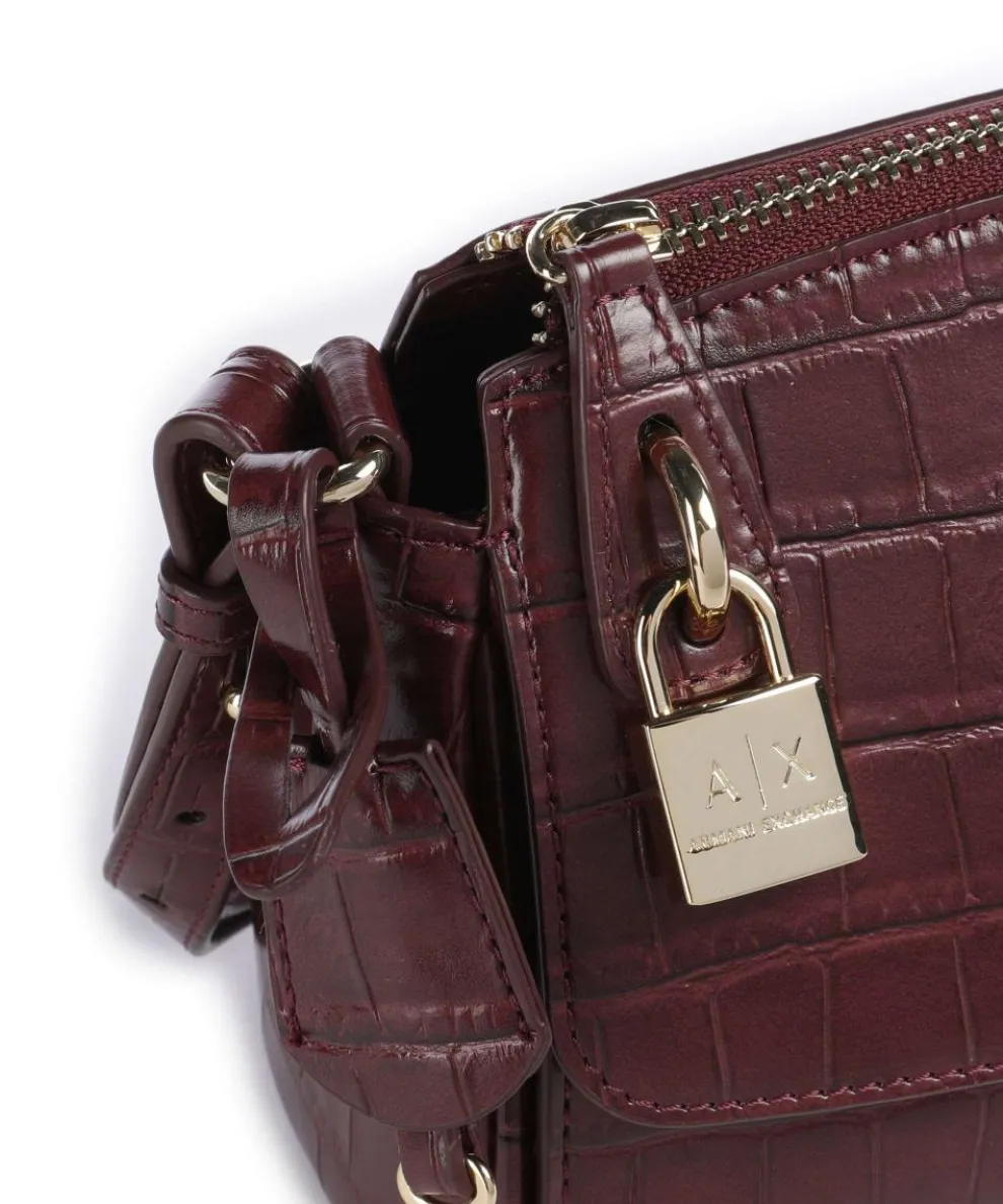 Jane Umhängetasche Lederimitat wein