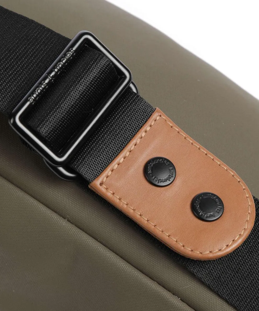 Japan Ichikawa Gürteltasche Canvas olivgrün