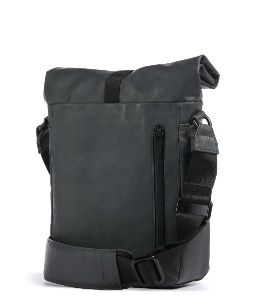 Japan RE Kuji RE Umhängetasche recyceltes Nylon dunkelgrau