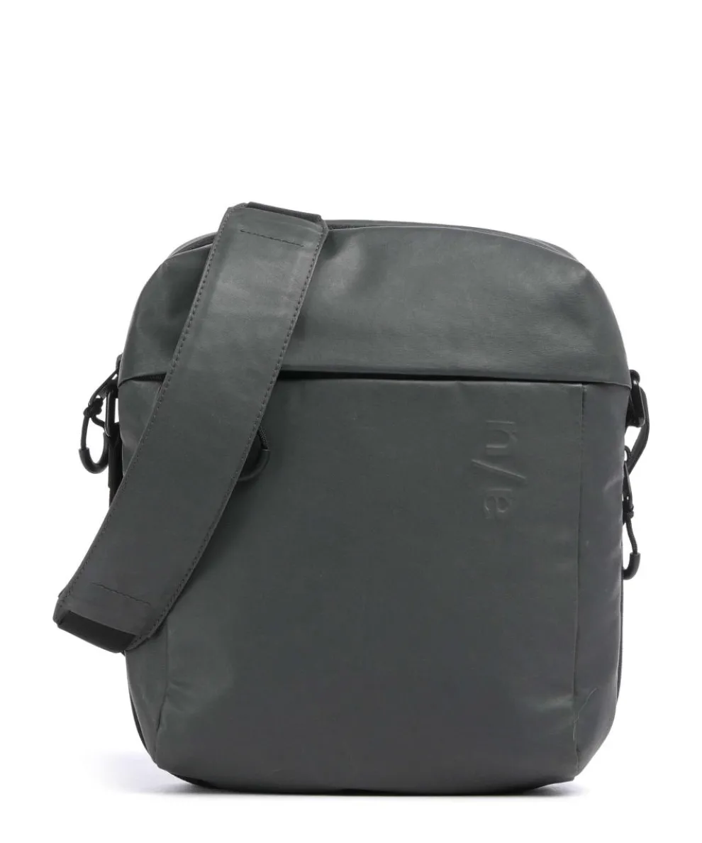 Japan RE Oyabe RE Umhängetasche recyceltes Nylon dunkelgrau