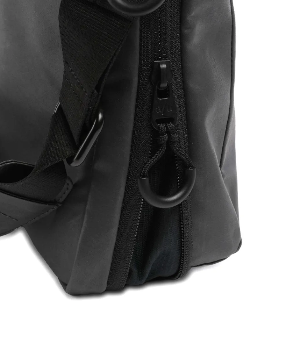 Japan RE Oyabe RE Umhängetasche recyceltes Nylon dunkelgrau