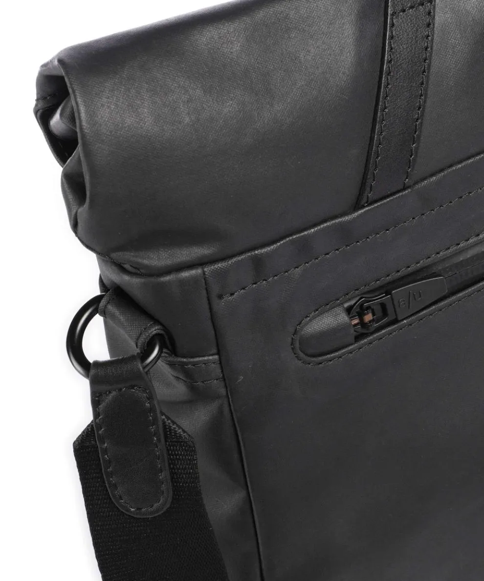 Japan RE Seki RE Umhängetasche recyceltes Nylon schwarz