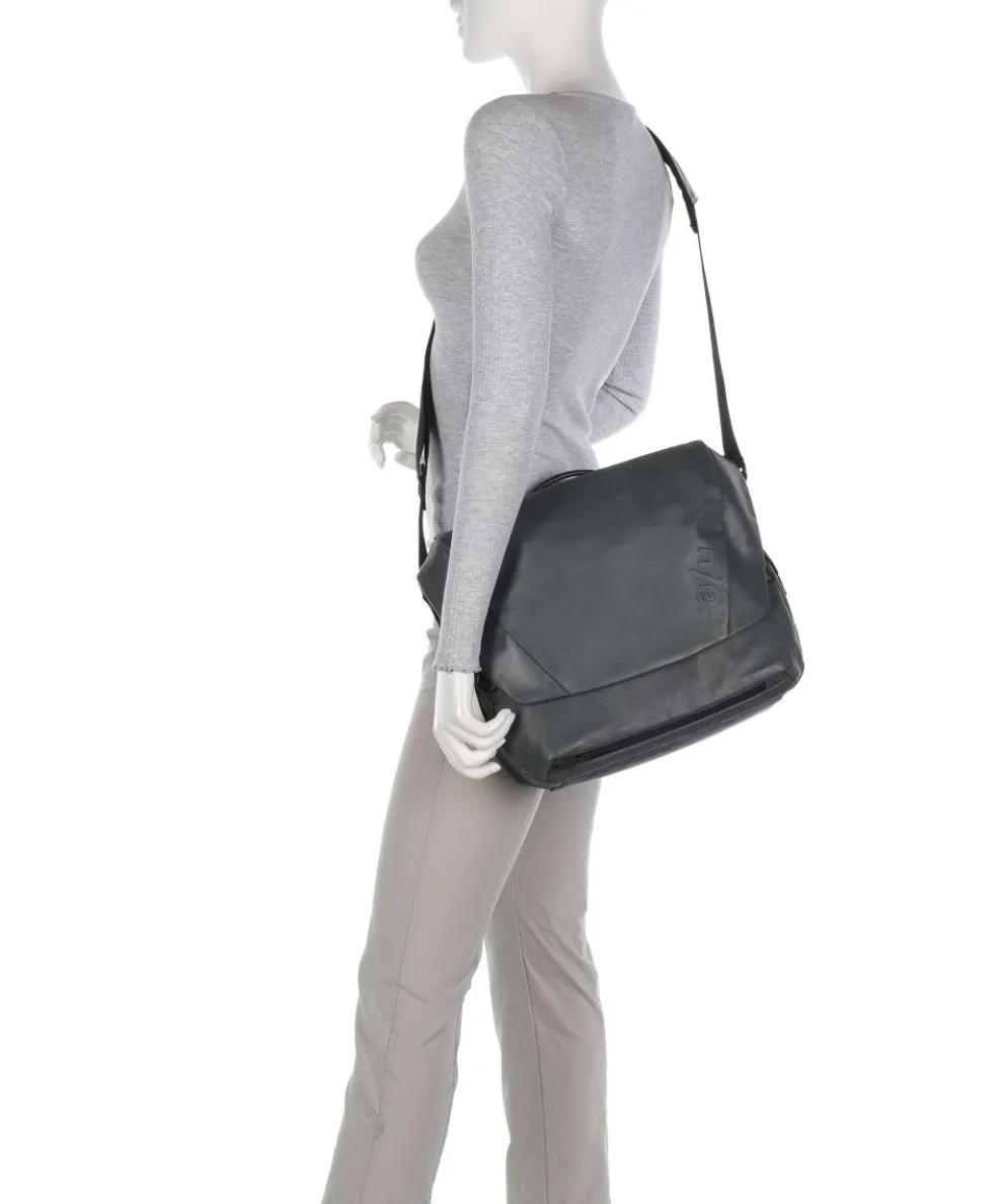 Japan RE Yamakuni RE Kuriertasche 13″ recyceltes Nylon dunkelgrau