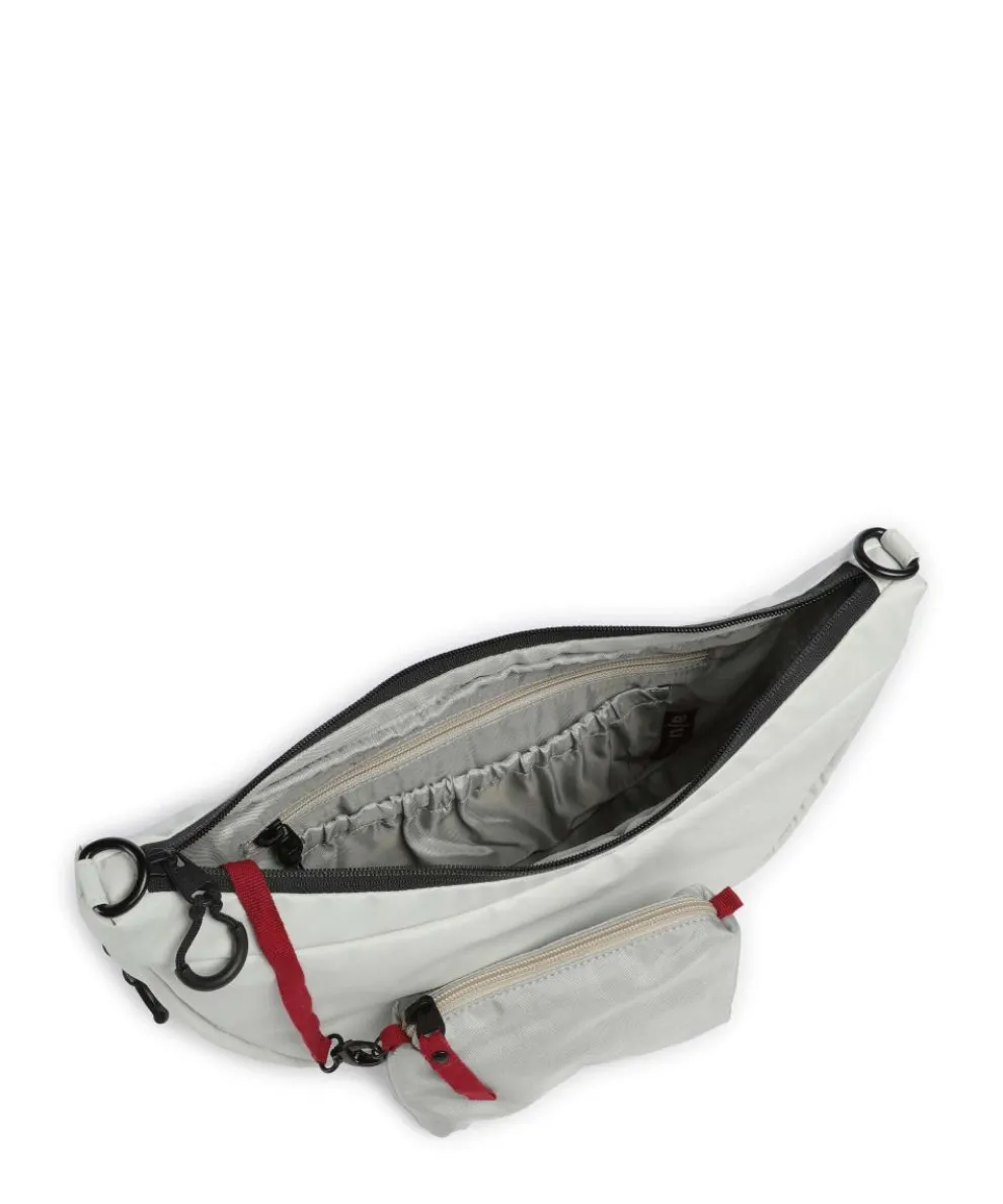 Japan RE Yoshii RE Umhängetasche recyceltes Nylon hellgrau